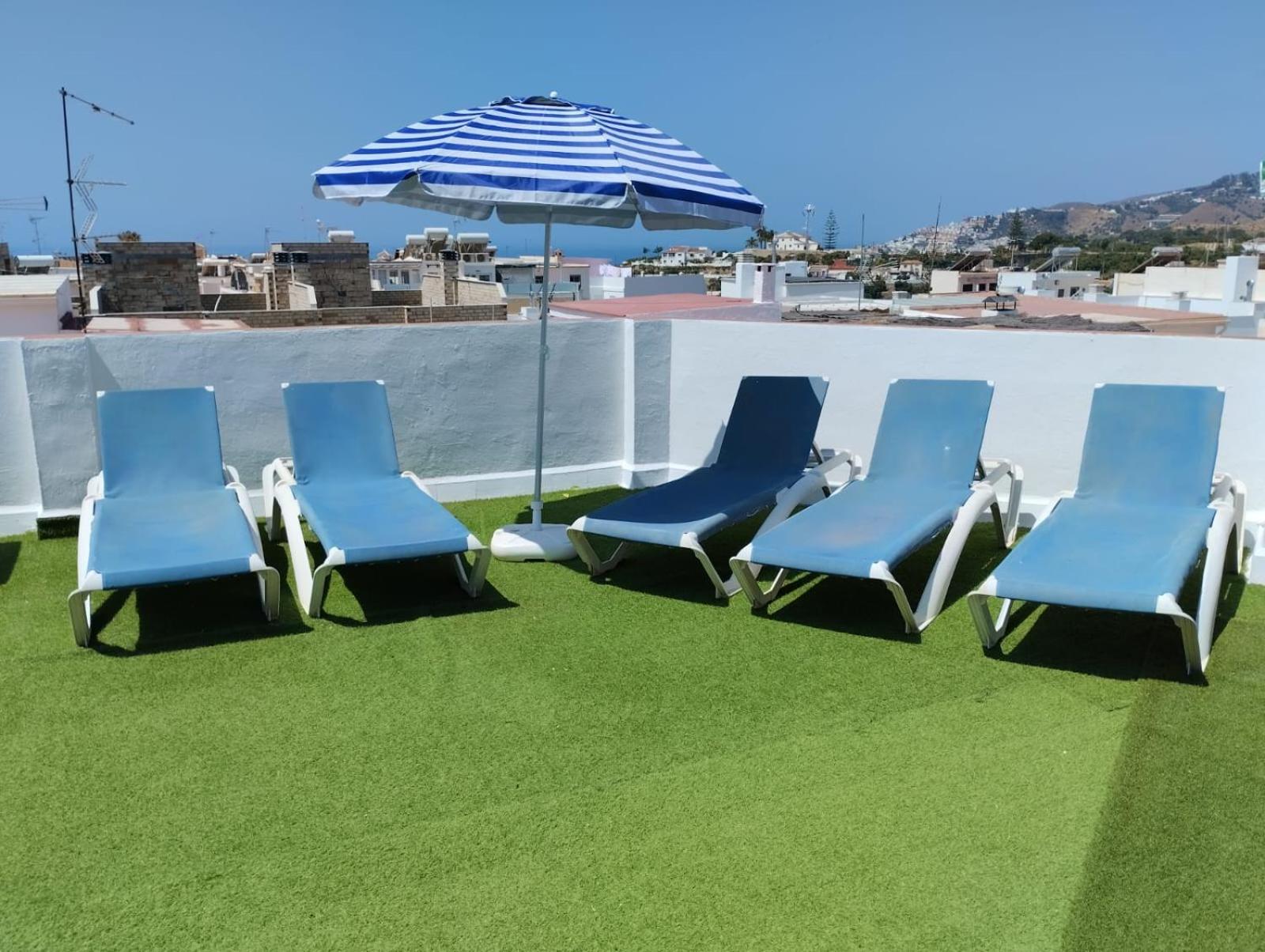 Casa Con Terraza Privada Nerja Exterior foto