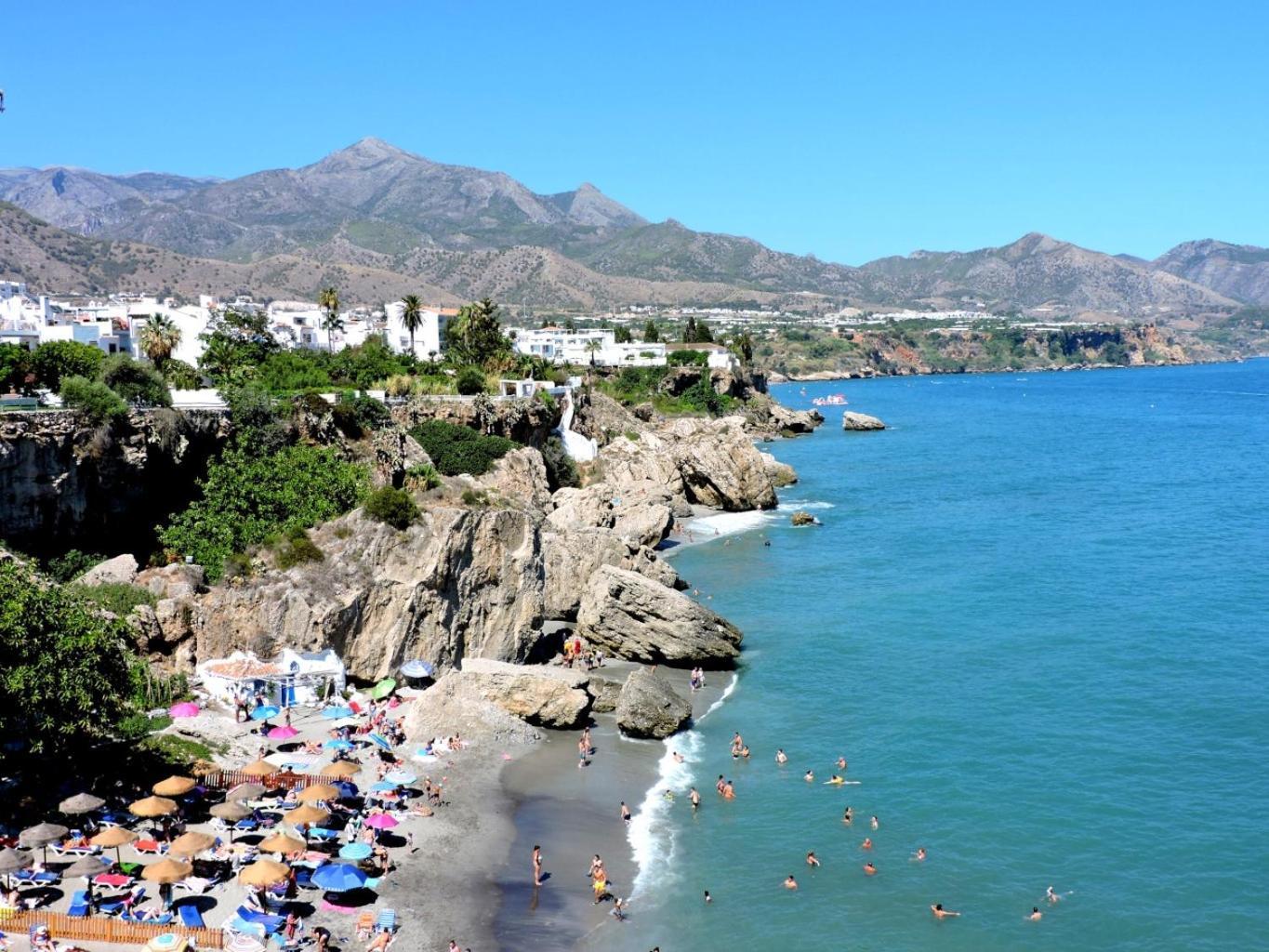 Casa Con Terraza Privada Nerja Exterior foto